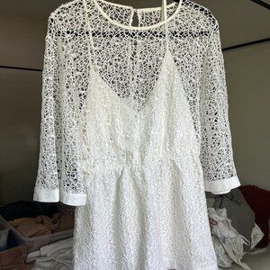 White Romper